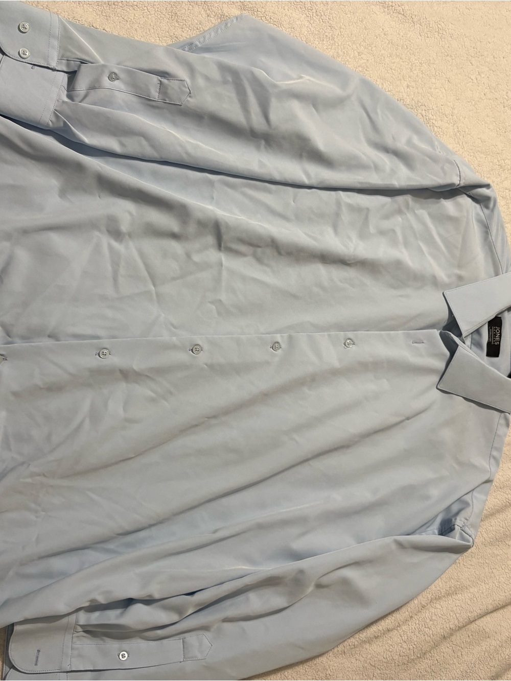 Jones New York Pale Blue Men's Dress Shirt